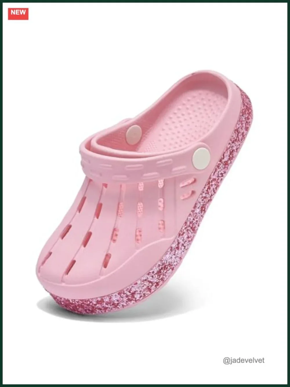Kids Garden Clogs with Adjustable Heel Strap Lightweight EVA Waterproof Slip On